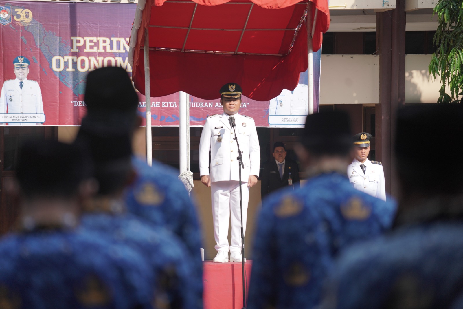 Hari Otonomi Daerah ke-30: Bupati Tegal Targetkan Pelayanan Publik Lebih Responsif dan Inovatif