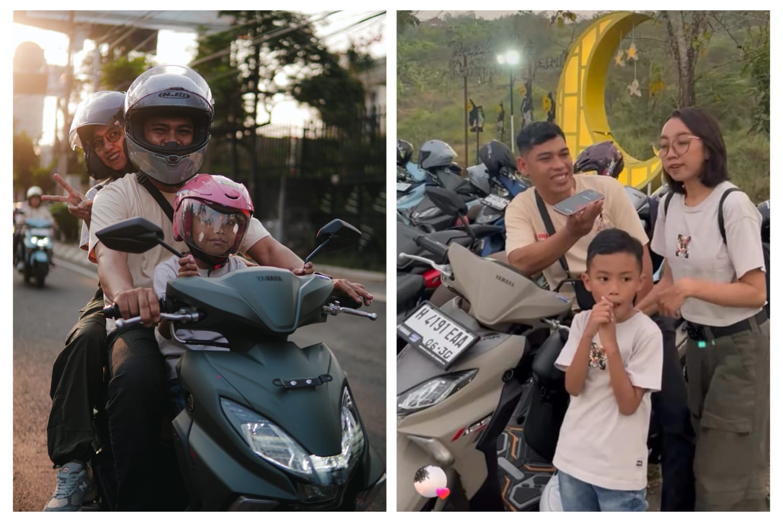 Yamaha Gear Ultima Family Touring Buktikan Ketangguhan, Windah: Sat Set!   