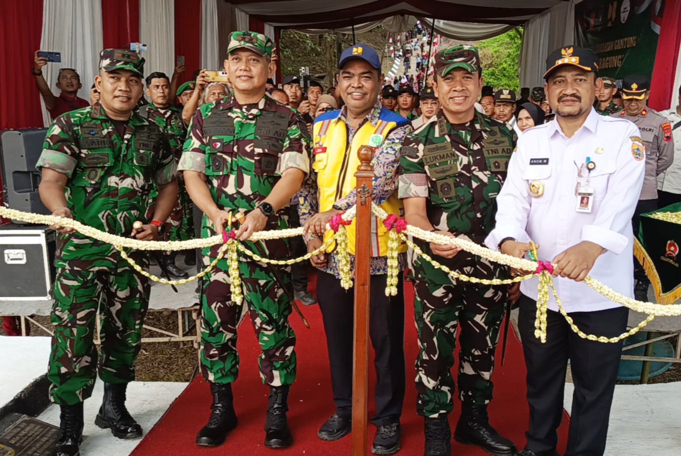 Jembatan Gantung Bantaragung Ampelgading Pemalang Resmi Dibuka, Akses Lebih Mudah dan Nyaman