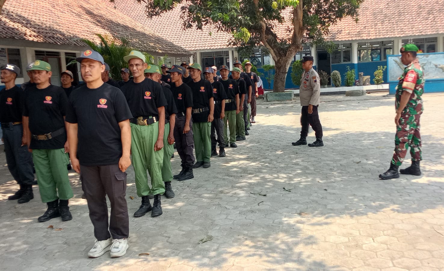 Hadapi Pilkades di Pemalang, Kapasitas Satlinmas Ampelgading Diperkuat