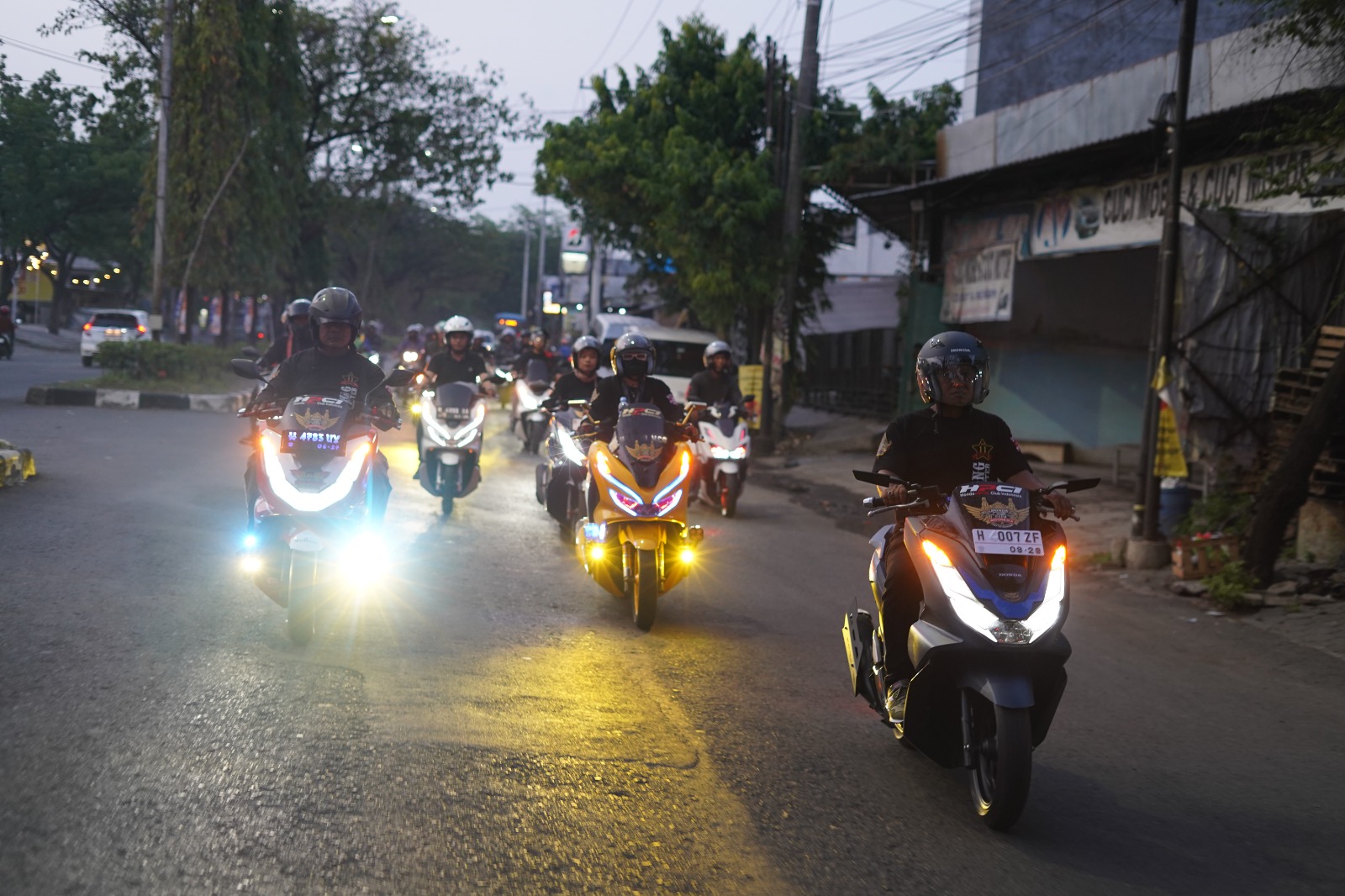 Akhir September, Honda Community Jateng Berbagi Berkah dalam Kehangatan Harpelnas