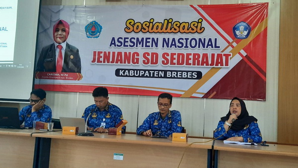 Jelang Asesmen Nasional 2023, Dindikpora Brebes Gembleng 890 SD dan 152 SMP 