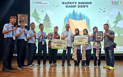 Safety Riding Labs Honda Jateng Jadi SMK Binaan Astra Honda Terbaik