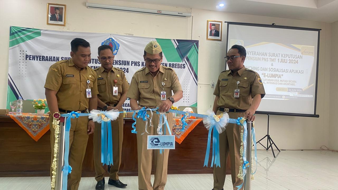 Launching E-Lumpia, Pemkab Brebes Permudah Layanan Mutasi ke-12.004 ASN Per Juli Nanti