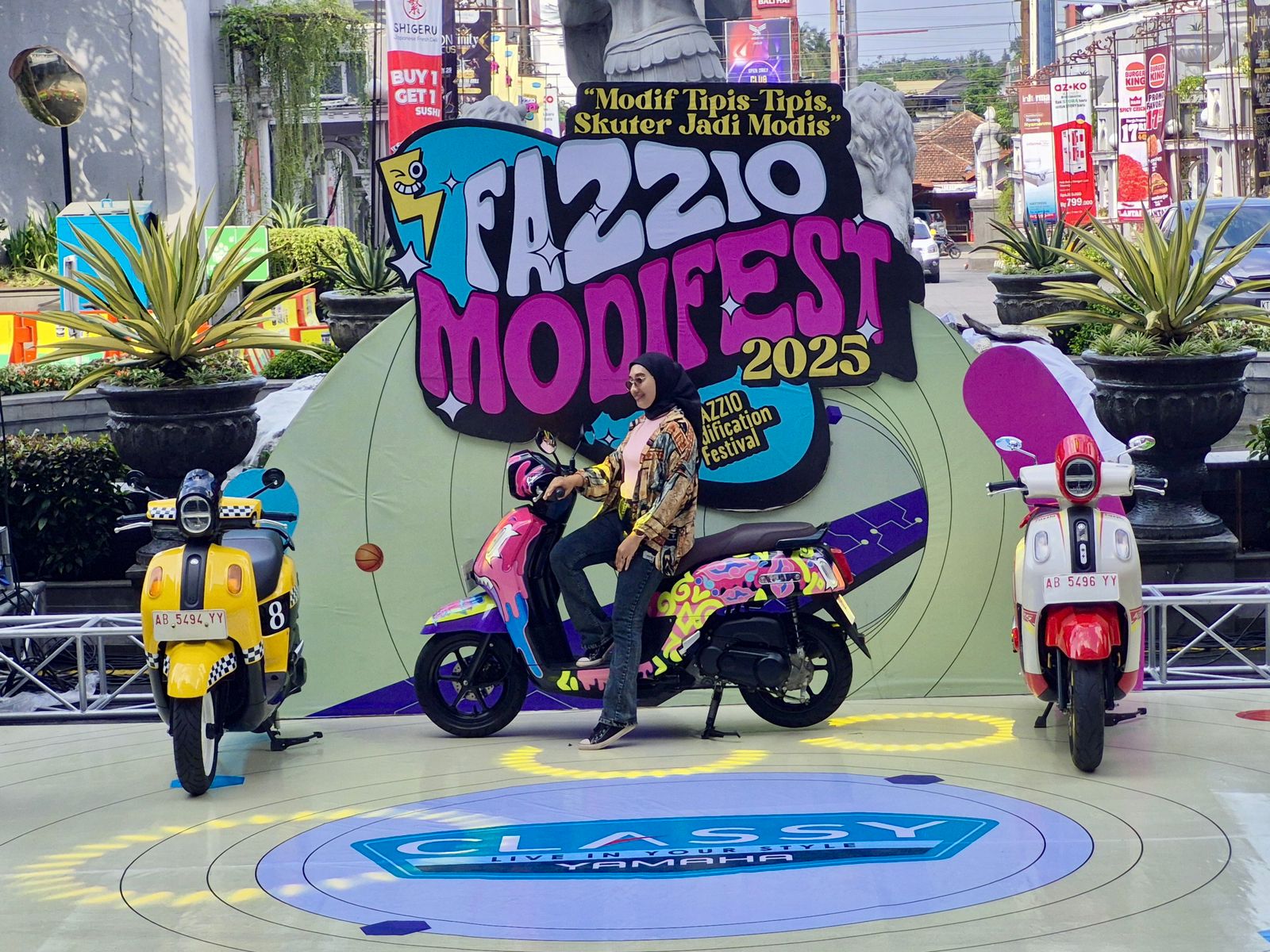 Tak Cuma Modifikasi, Fazzio Modifest 2025 Yogyakarta Jadi Arena Adu Kreativitas Anak Muda  