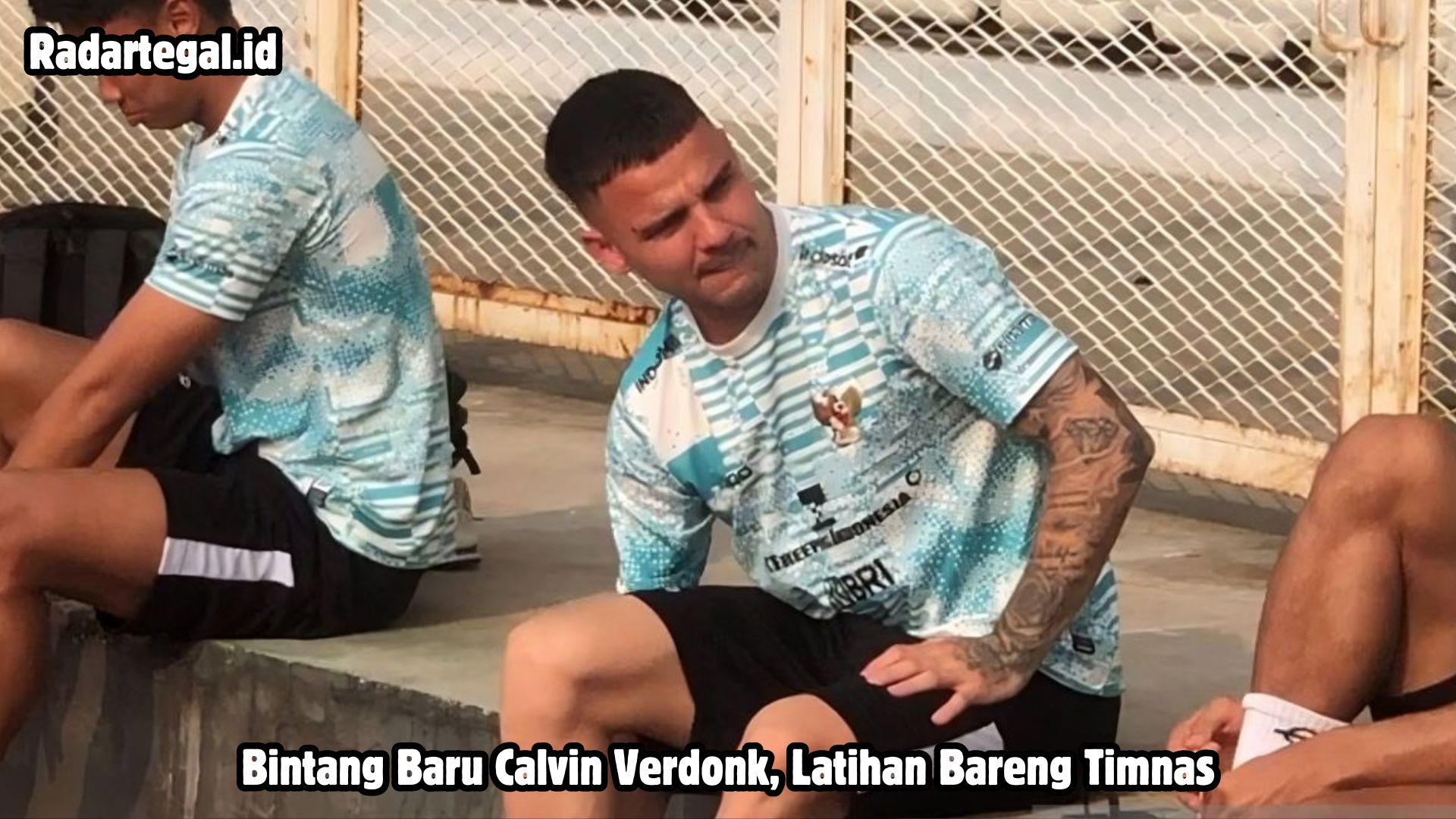 Calvin Verdonk, Bintang Baru Pemain Garuda Indonesia Tuai Sorotan saat Latihan Timnas di GBK 