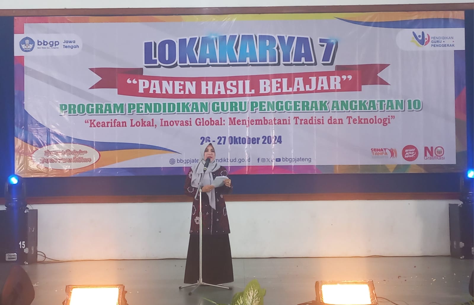 Dinas Dikbud Kabupaten Tegal Gelar Lokakarya VII Program Guru Penggerak dan Panen Hasil Belajar