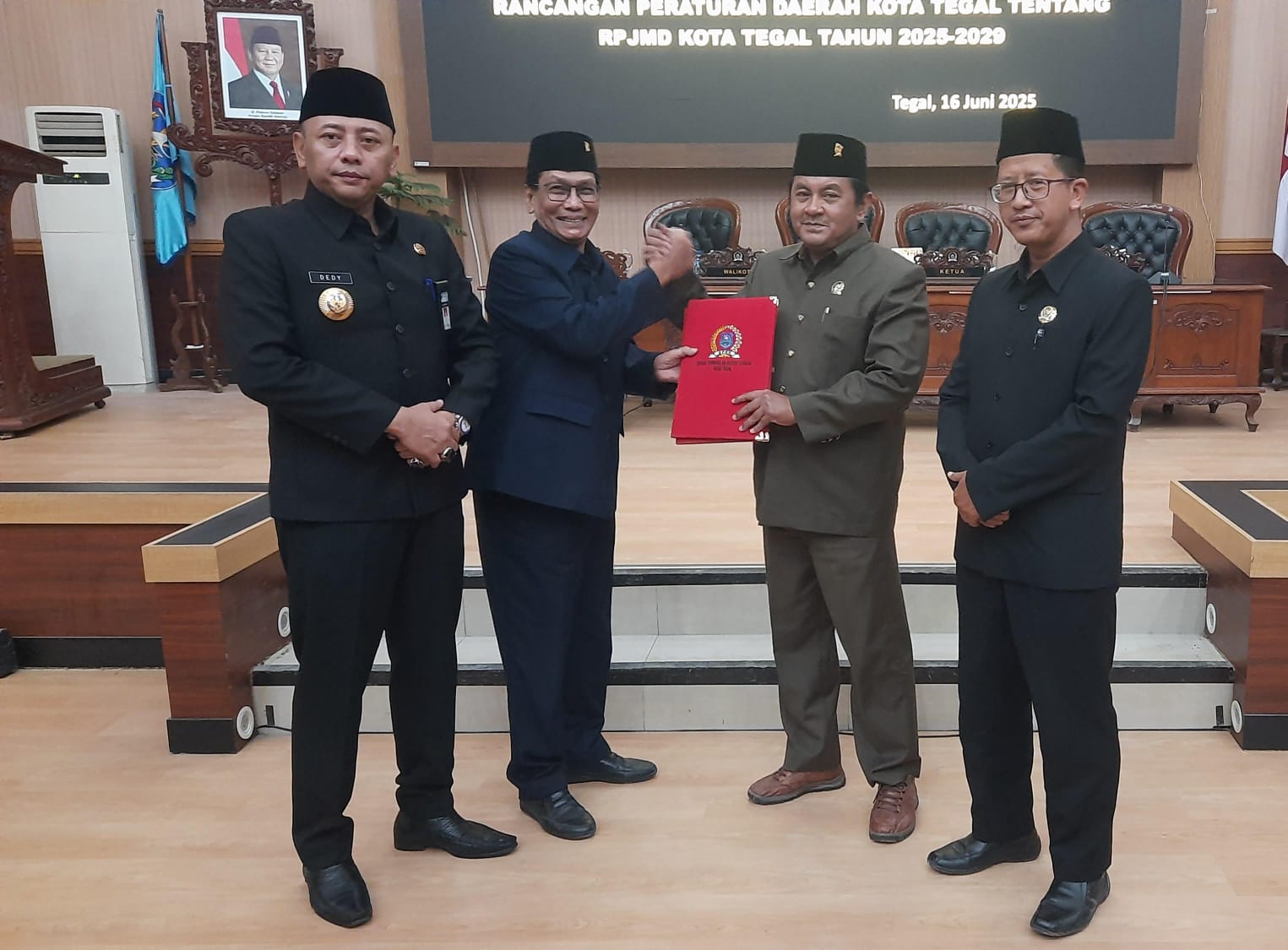 Raperda RPJMD Dibahas Bapemperda DPRD Kota Tegal dan Pemkot