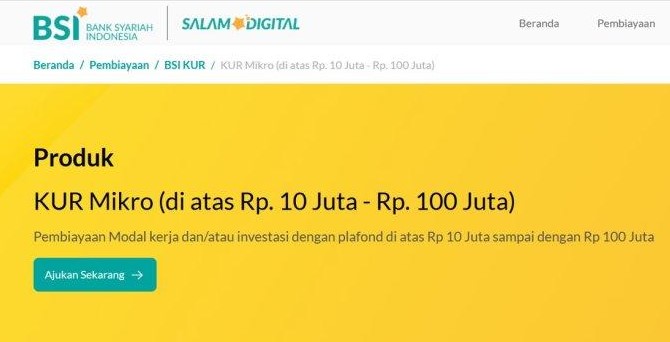 Persyaratan dan Cara Pengajuan KUR BSI 2023 Bisa Cair RP40 Juta dengan Angsuran per Bulannya Rp768.400