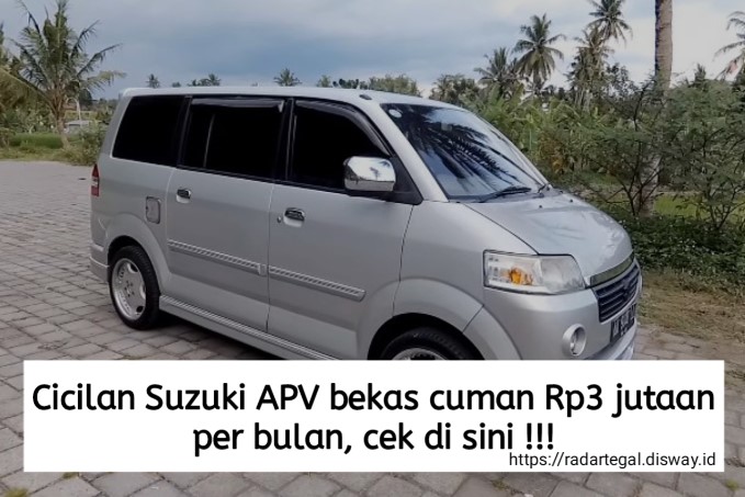 Cicilan Suzuki APV Bekas Cuma 3 Jutaan per Bulan, DP-nya Murah Banget dan Bisa Cek di Sini