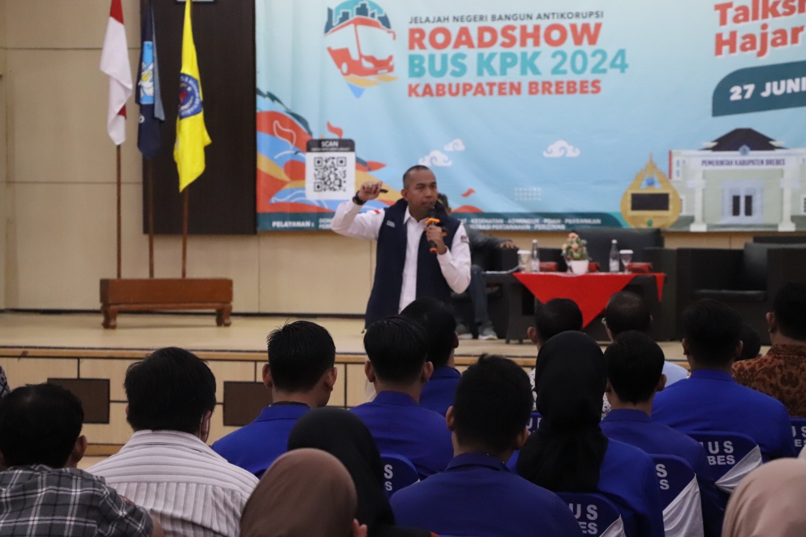 Roadshow ke Brebes, KPK Beri Pemahaman Anti Korupsi di Hadapan Ratusan Mahasiswa