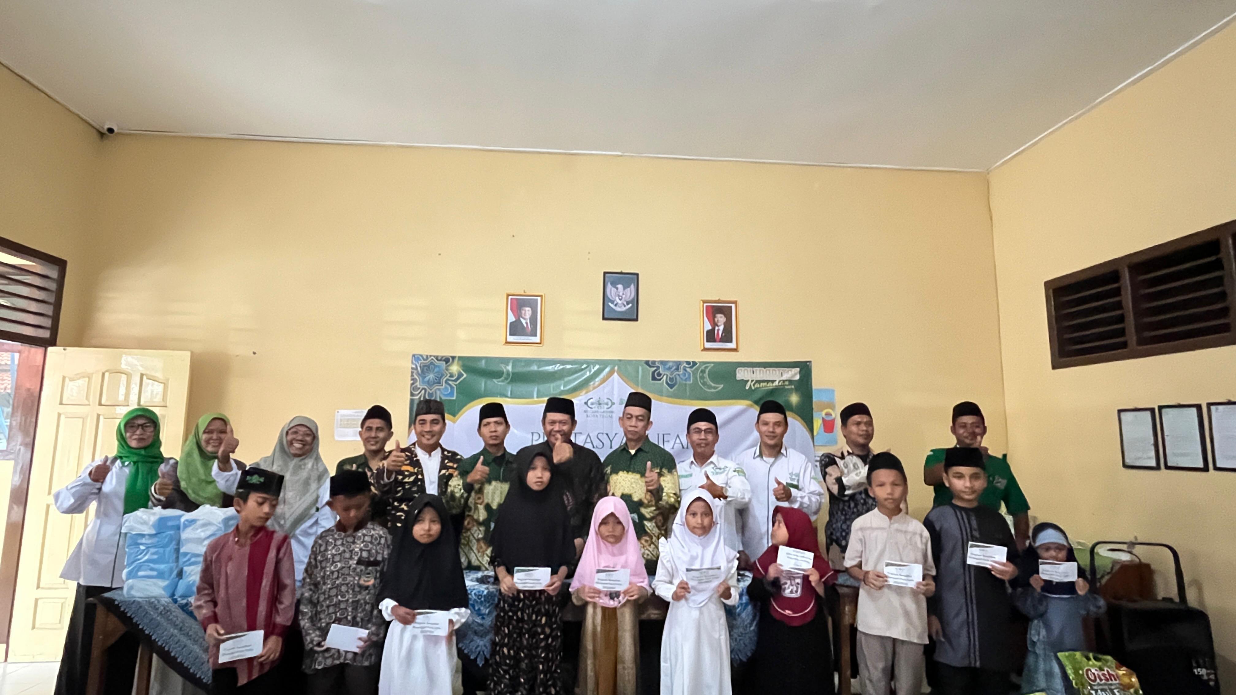 Ramadan ke-11, 40 Anak Yatim di Tegal Selatan Terima Santunan