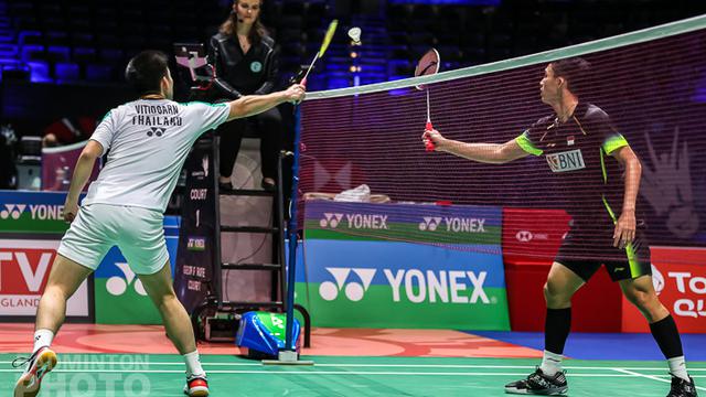 Sudirman Cup : Kunlavut Berhasil Epic Comeback Menghadapi Jonatan Christie