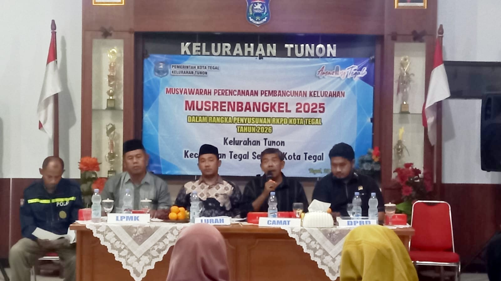 Anggota DPRD Kota Tegal Hadiri Musrenbangkel, Ini Usulan yang Disampaikan Warga