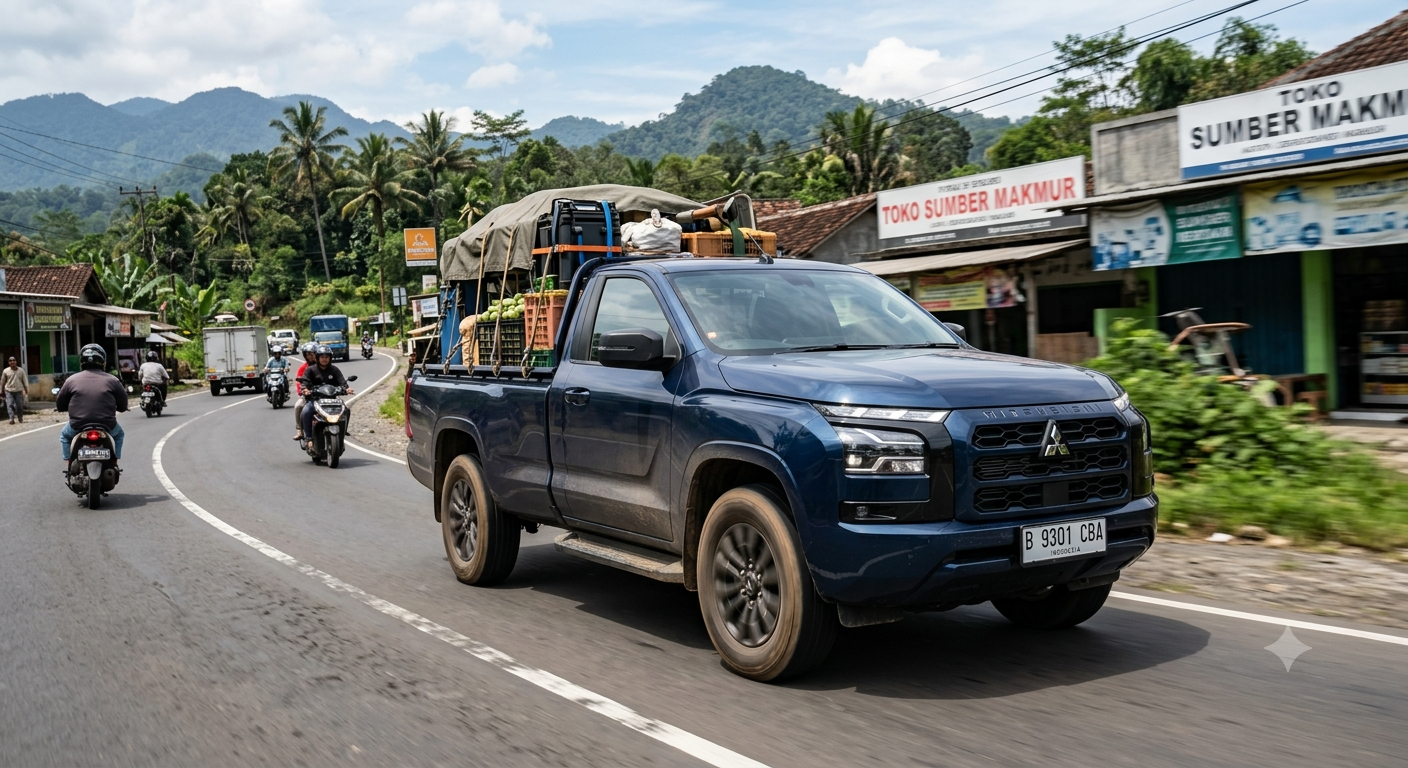 Raja Kargo Tangguh Hadir Kembali Lewat Mitsubishi L300 2026 Baru!