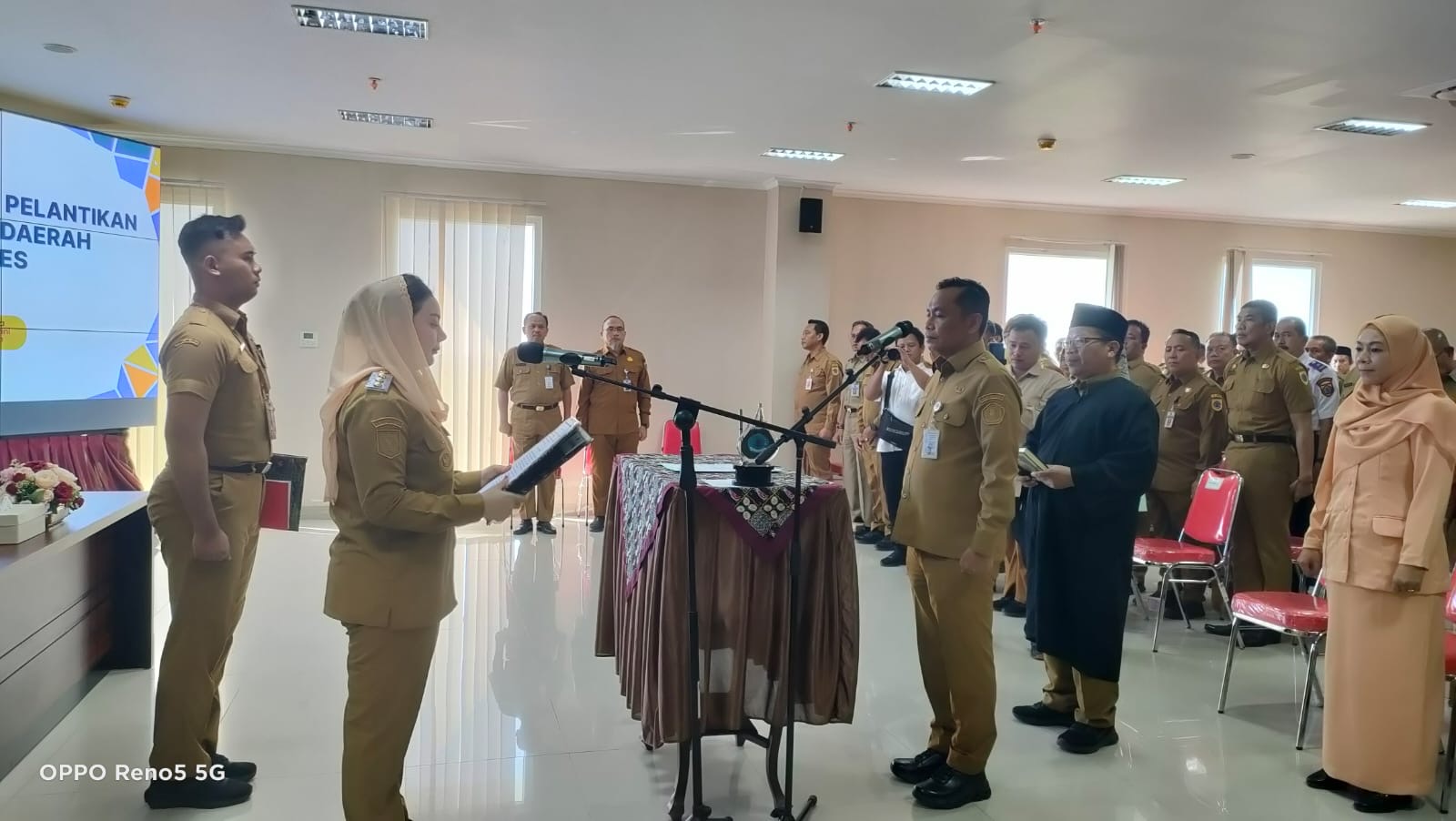 Bupati Mitha Tunjuk Tahroni Sebagai Pj Sekda Brebes