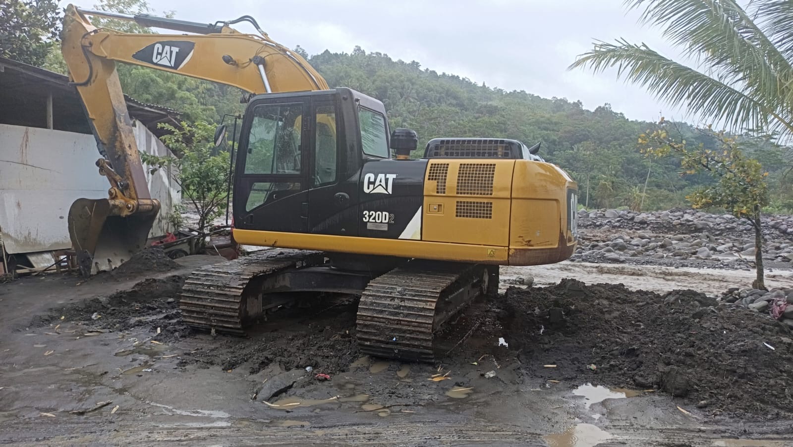 Cuaca Ekstrem, Normalisasi Kali Keruh Bumiayu Brebes Terkendala
