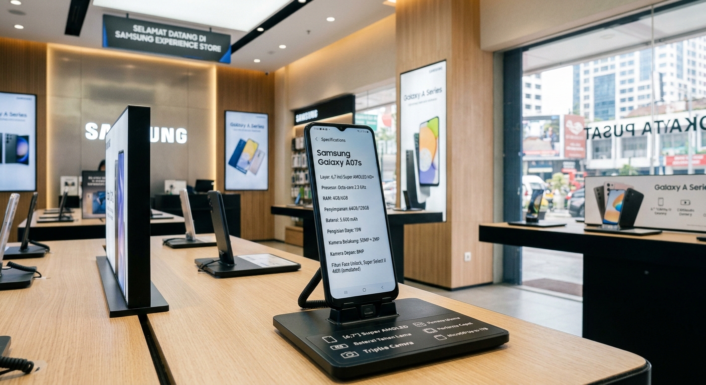 HP Samsung 1 Jutaan Terbaru Meluncur: Bawa Baterai 5.000mAh dan Layar Lapang