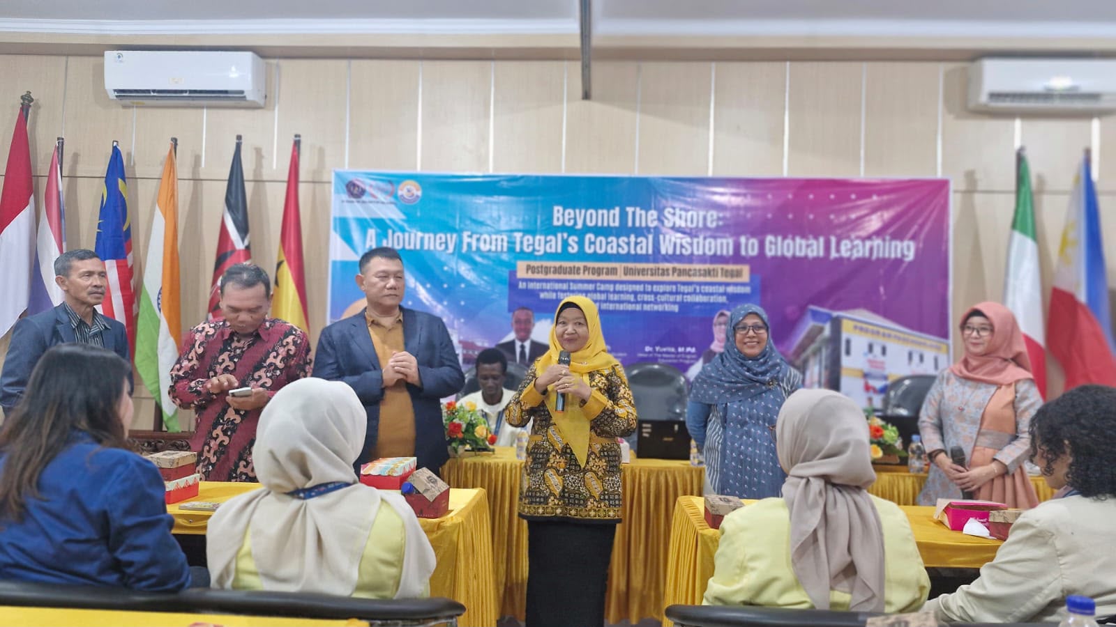 Pascasarjana UPS Tegal Gelar International Community Service Bersama New Uzbekistan University 