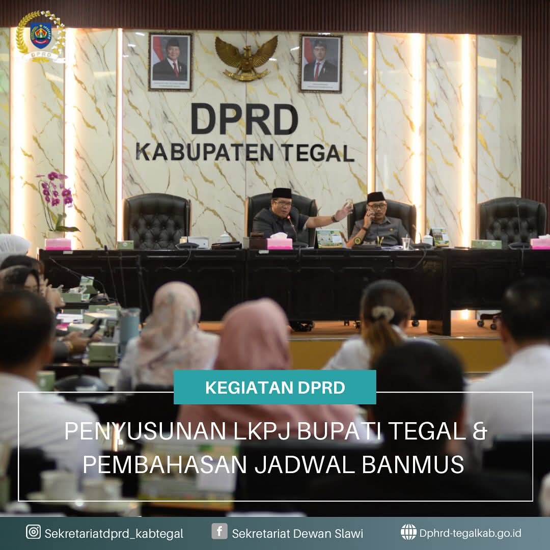 DPRD Kabupaten Tegal Masuki Masa Sidang I Tahun 2025-2026