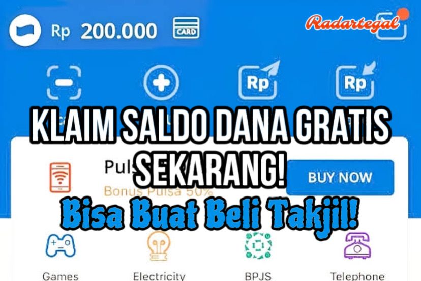 Klaim Saldo DANA Gratis Rp220 Ribu Hari Ini, Buruan Sebelum Kehabisan!