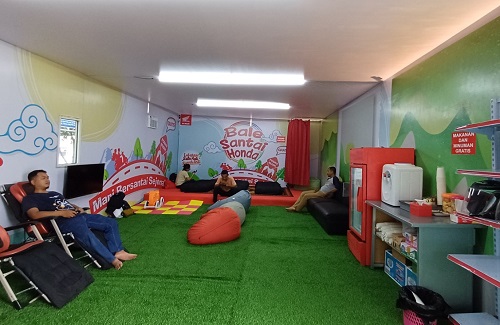 Bale Santai Honda Hadir di Jalur Pantura Tegal, Full Fasilitas dan Gratis