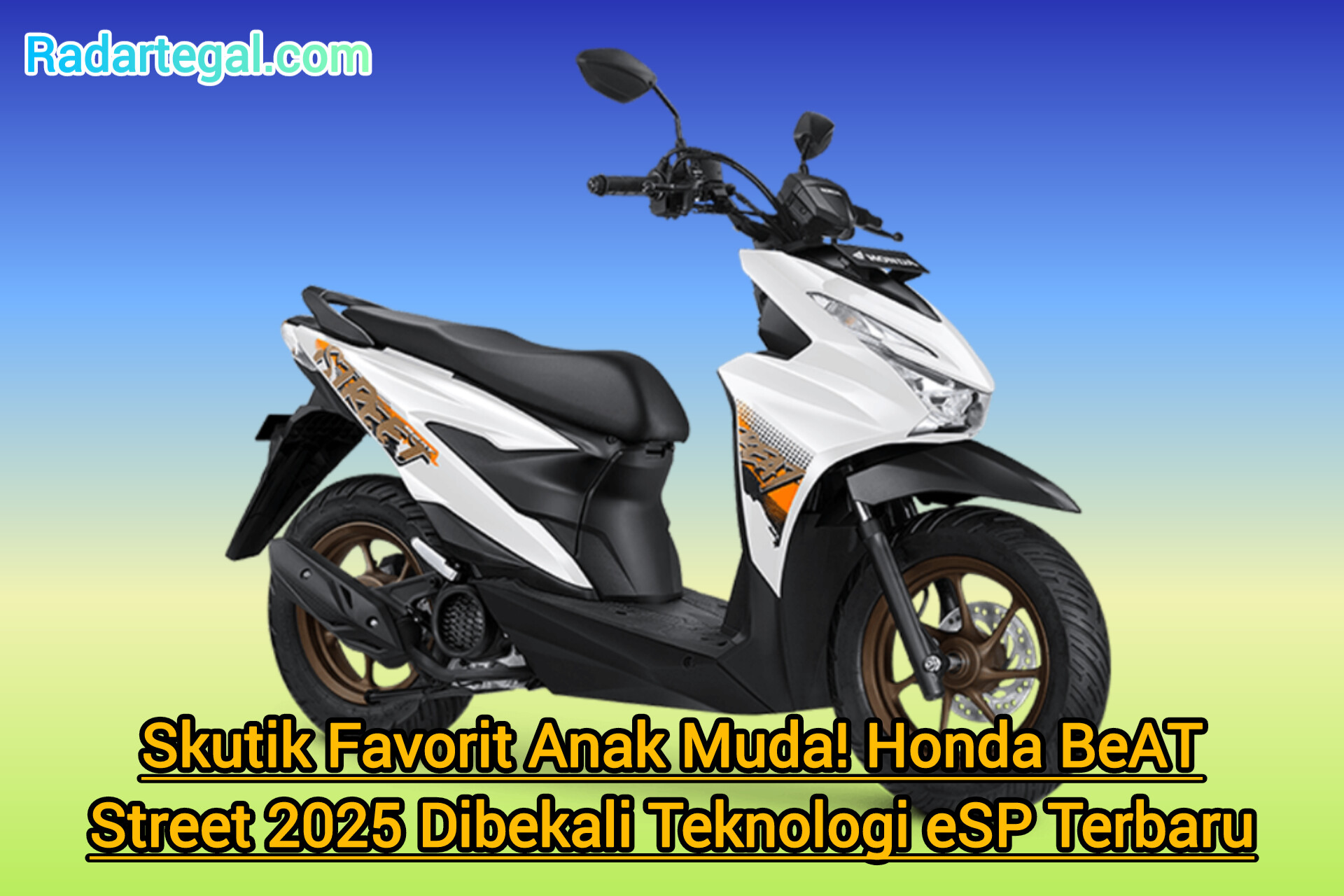 Skutik Favorit Anak Muda, Honda BeAT Street 2025 Dibekali Teknologi eSP Terbaru