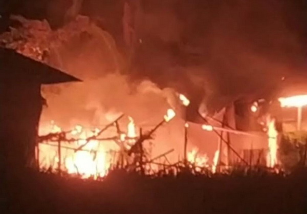 Rumah Warga Harjosari Kidul Tegal Ludes Terbakar