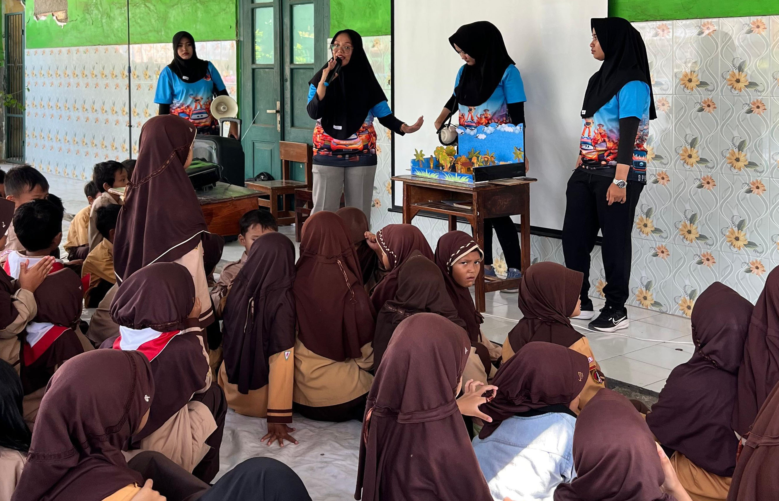 Gencarkan Edukasi Kesiapsiagaan Gempa Bumi, BPBD Kota Tegal Sasar Sekolah 