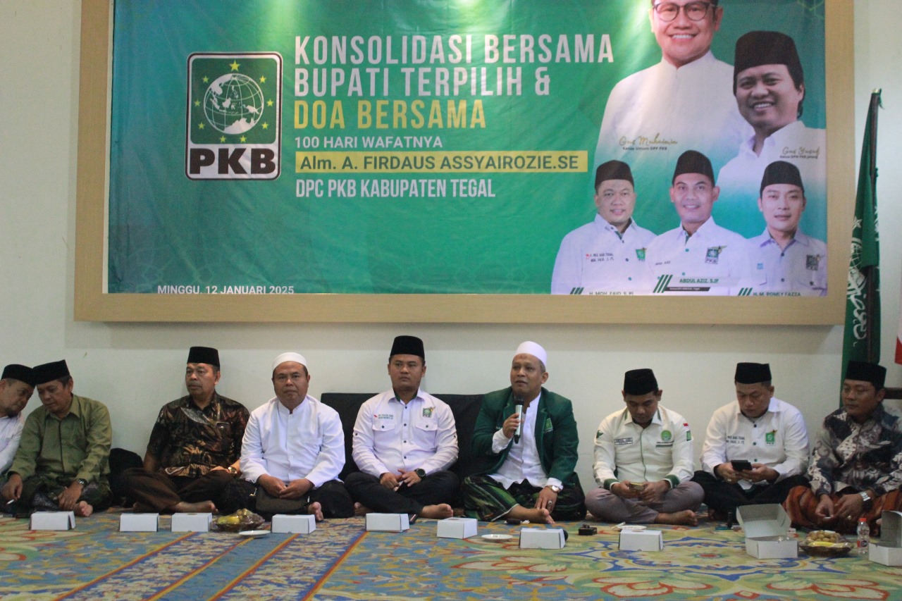 PKB Siap Kawal Visi Misi Bupati dan Wabup Tegal Ischak-Kholid