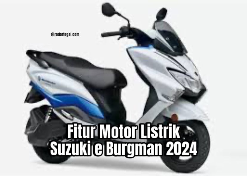 Fitur Motor Listrik Suzuki e Burgman Dibekali Top Speed untuk Hindari Macet dan Sistem Anti Kejut