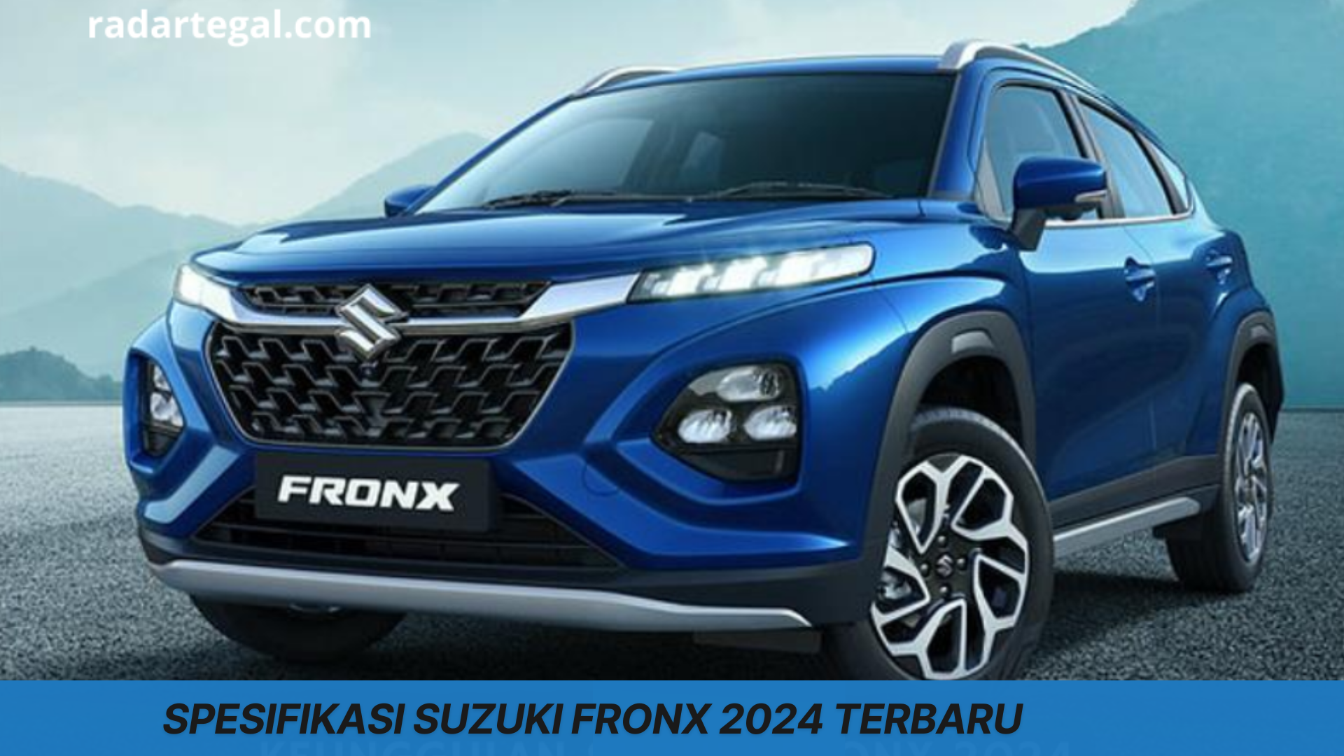Harga Rp100 Jutaan, Ini Spesifikasi Suzuki Fronx 2024 Terbaru, Small SUV dengan Inovasi Desain yang Canggih