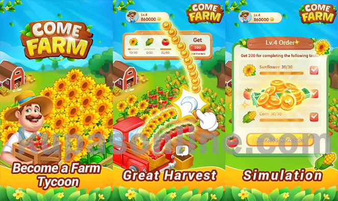 Cuma 5 Menit Main Game Come Farm, Anda Bisa Tarik Saldo DANA Hingga 800 Ribuan