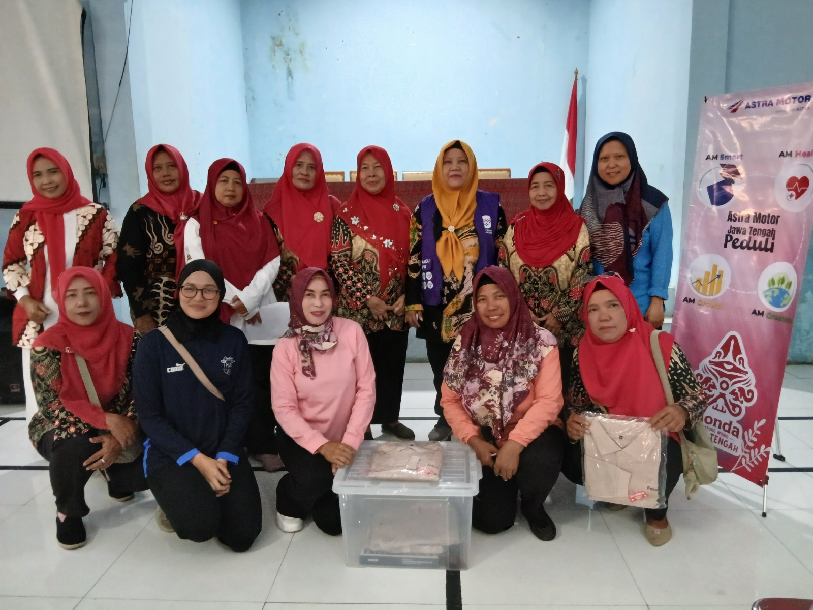 Astra Motor Jateng Dukung Posyandu dengan Sarana Kesehatan dan Peluncuran Program 6 SPM