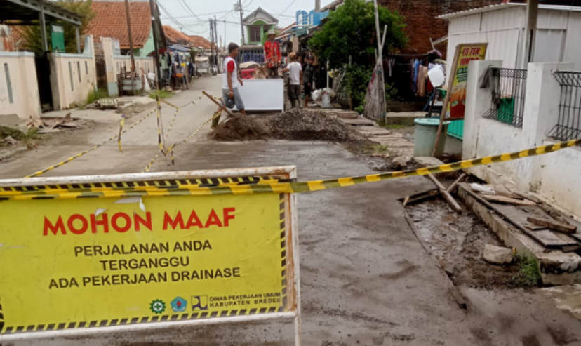 Selain Jalan, Pemeliharaan dan Perbaikan Drainase Jadi Fokus Perhatian DPU Brebes
