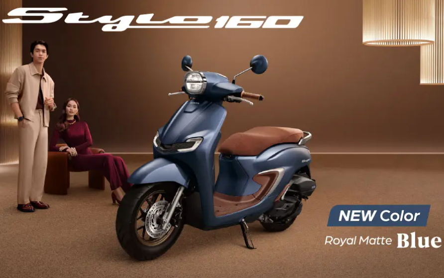 Honda Stylo 160 2025 Hadir dengan Warna Baru Royal Mate Blue, Tambah Gagah dan Elegan