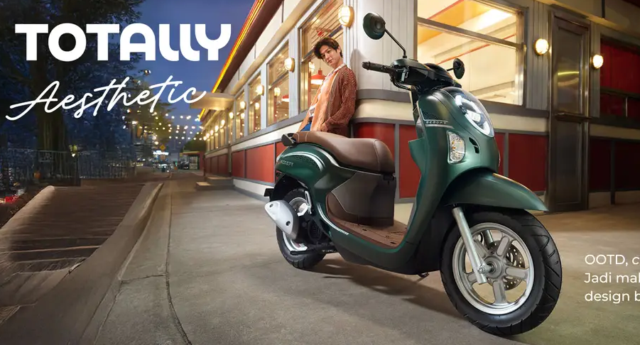 Performanya Semakin Berkelas, Honda Scoopy 2025 Lebih Stabil di Tikungan