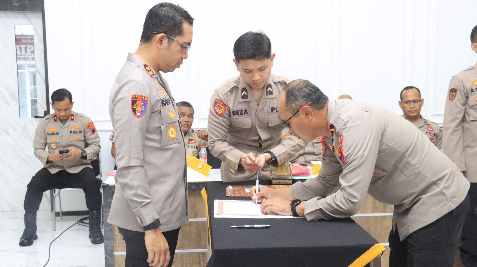 Kapolres Tegal Tekankan Transparansi Anggaran DIPA 2026 Senilai Rp75,2 Miliar