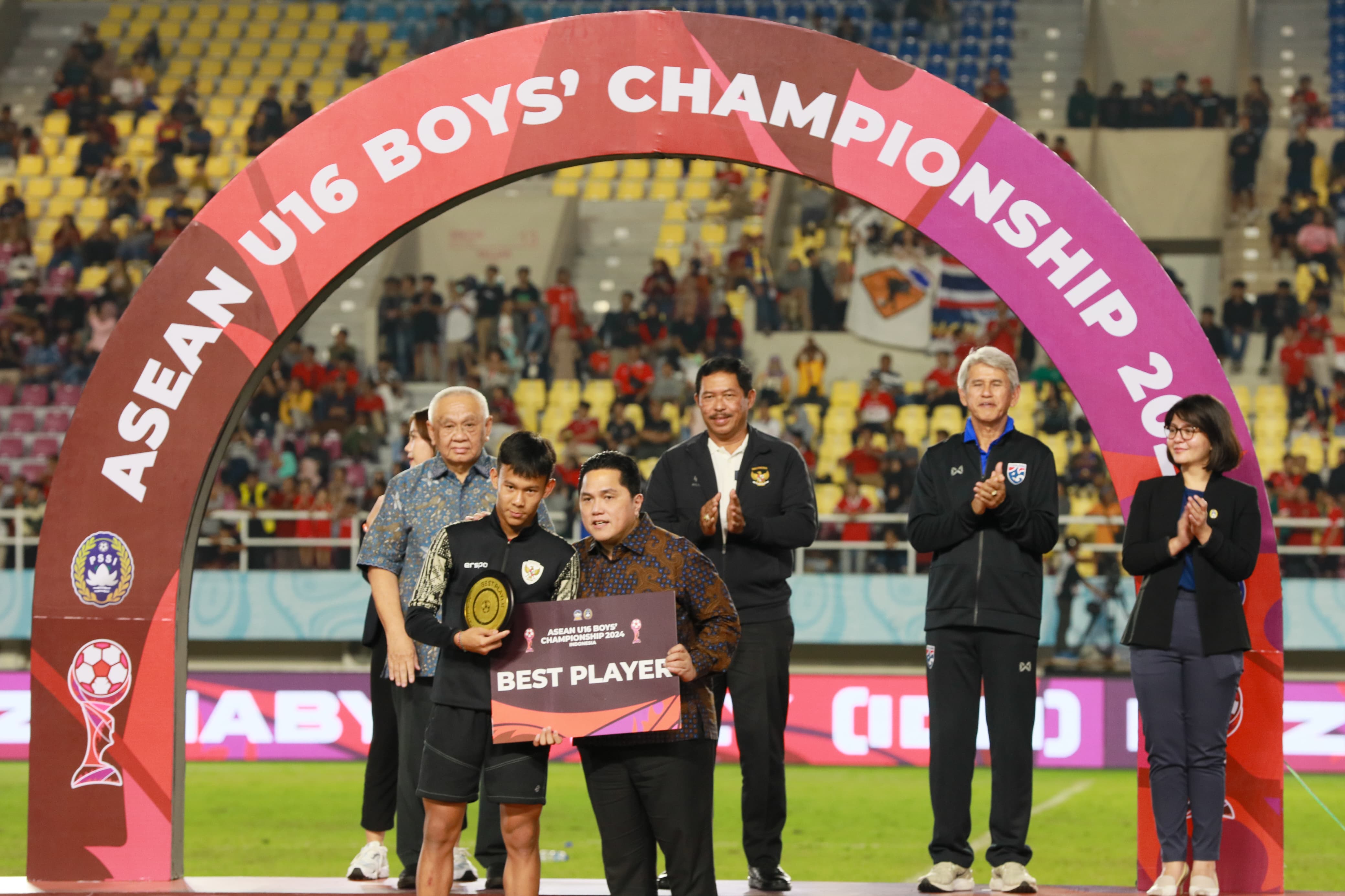 ASEAN U-16 Boys Championship 2024 Sukses Digelar di Stadion Manahan, Pj Gubernur Ungkapkan Hal Ini 
