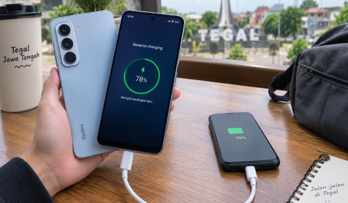 Reverse Charging Redmi 15 hingga 18W, Baterai Jumbo Bisa Bantu Isi Perangkat Lain