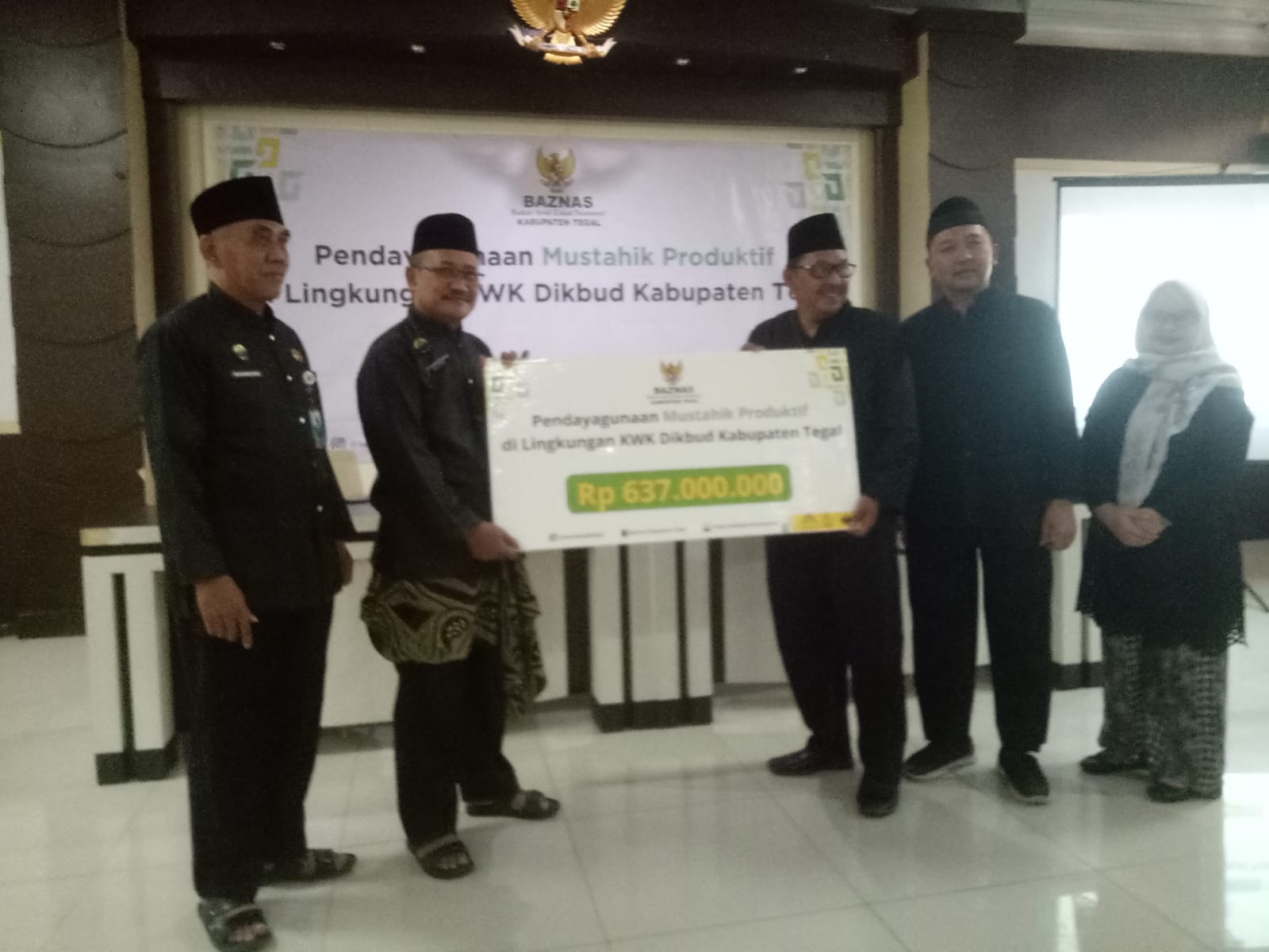 Baru 10 Persen, Dinas Dikbud Kabupaten Tegal Dorong KWK Salurkan Zakat Lewat Baznas