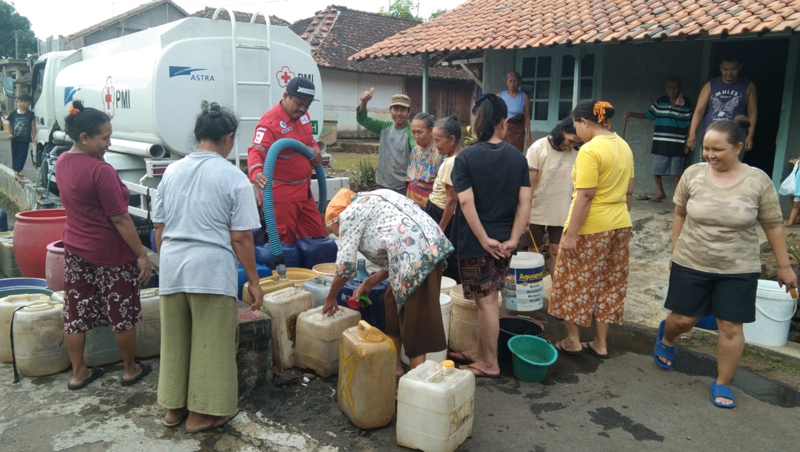 Kekeringan, Dua Desa di Jatinegara Kabupaten Tegal Kesulitan Air Bersih