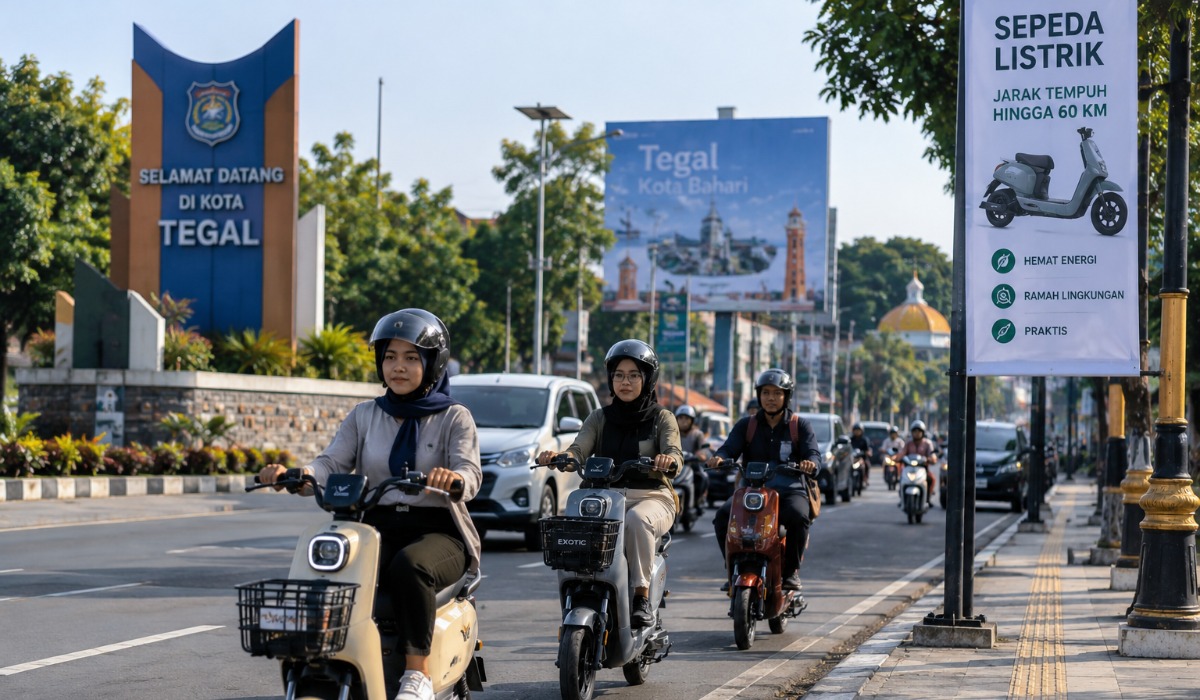 Sepeda Listrik Jarak Tempuh 60 Km, Harga Mulai Rp3 Jutaan