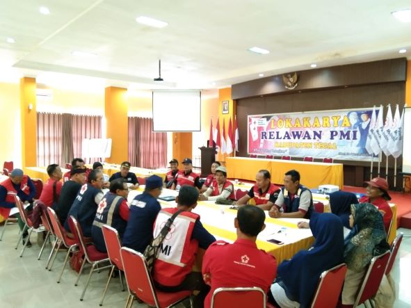 50 Peserta Ikut Lokakarya Relawan 2023 PMI Kabupaten Tegal