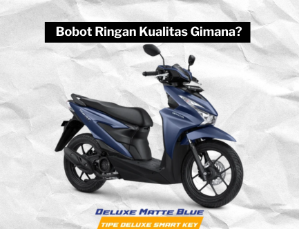 Bobot All New Honda BeAT 2024 Lebih Ringan, Manuver di Jalanan Perkotaan Jadi Lebih Lincah dan Aman