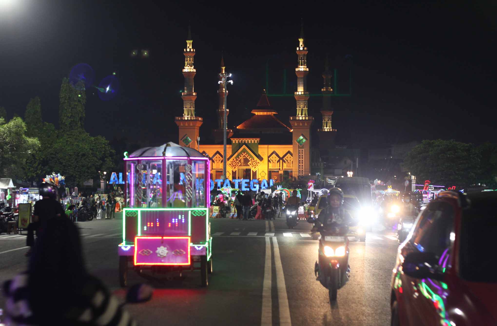 Libur Nataru, Jalan Pancasila hingga Obyek Wisata di Kota Tegal Rawan Macet