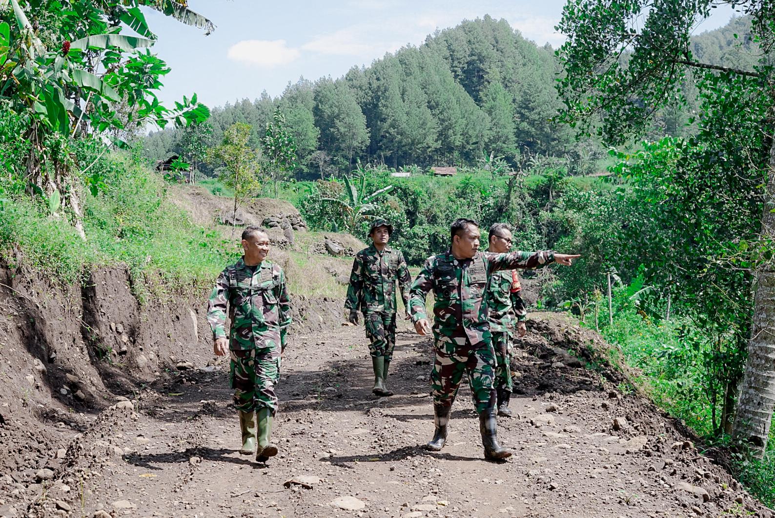 Dandim Monitoring Pelaksanaan TMMD Sengkuyung di Pemalang, Ini Hasilnya