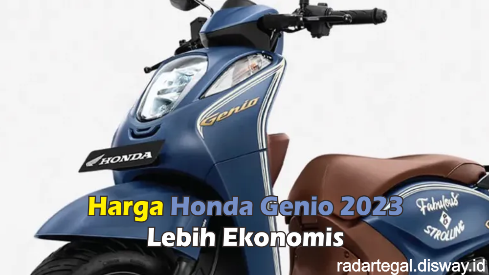 Motor Matic Pelopor Pertama Rangka eSAF, Honda Genio 2023 Tampil dengan Harga Lebih Ekonomis