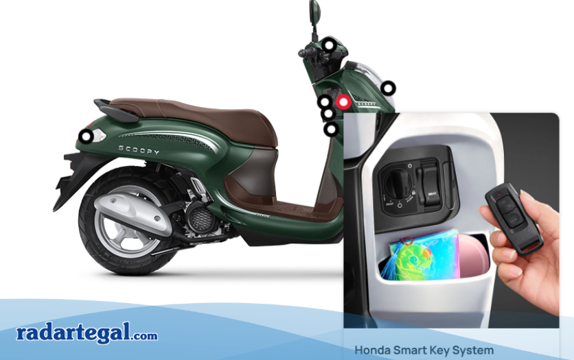 Bikin Kompetitornya Panas, Ini Kelebihan Fitur Keamanan Honda Scoopy 2025 yang Banyak Dicari