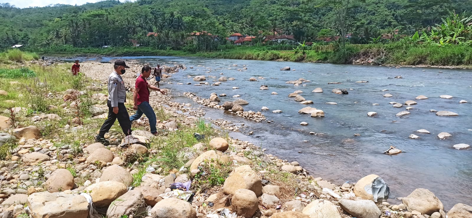 Penambang Batu Temukan Mayat di Aliran Sungai Cigunung, Kapolsek Salem: Tak Ada Tanda Kekerasan